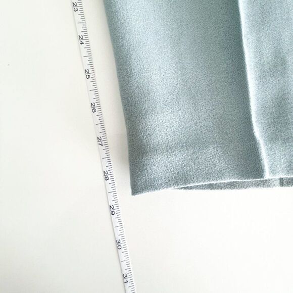 Jones New York Wool Trousers Pleated Pale Blue Lined Women's 16 Pants - Picture 10 of 13